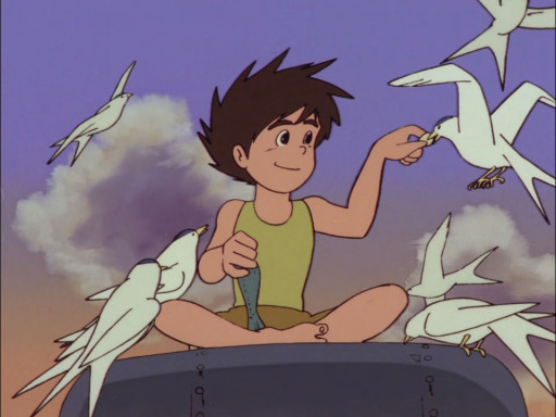 Future Boy Conan 26 conan raft